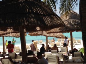 shade on the beach